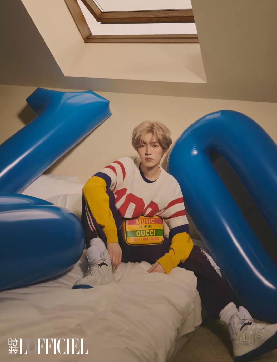 鹿晗对你的心动瞬间,鹿晗慢放舞蹈