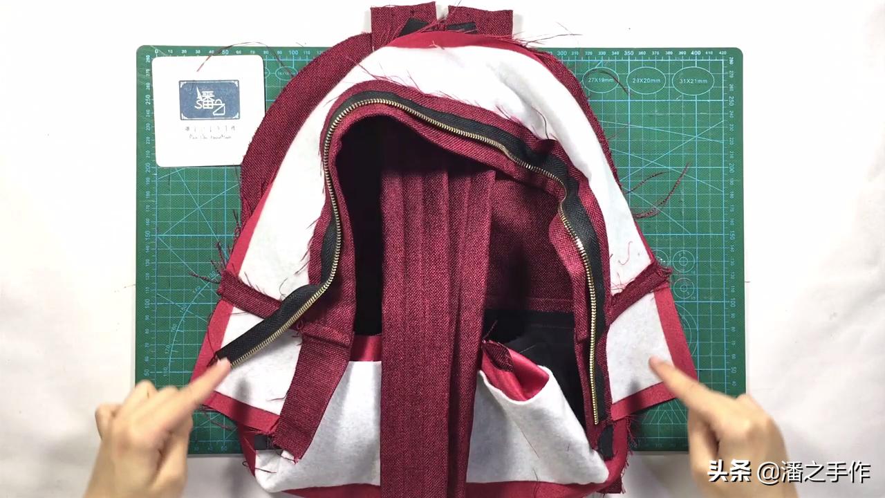 做自己的双肩包,怎么自己做一个真正的双肩包