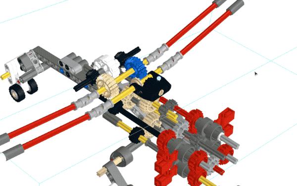 乐高双鹰61054测评,乐高42113鱼鹰运输机