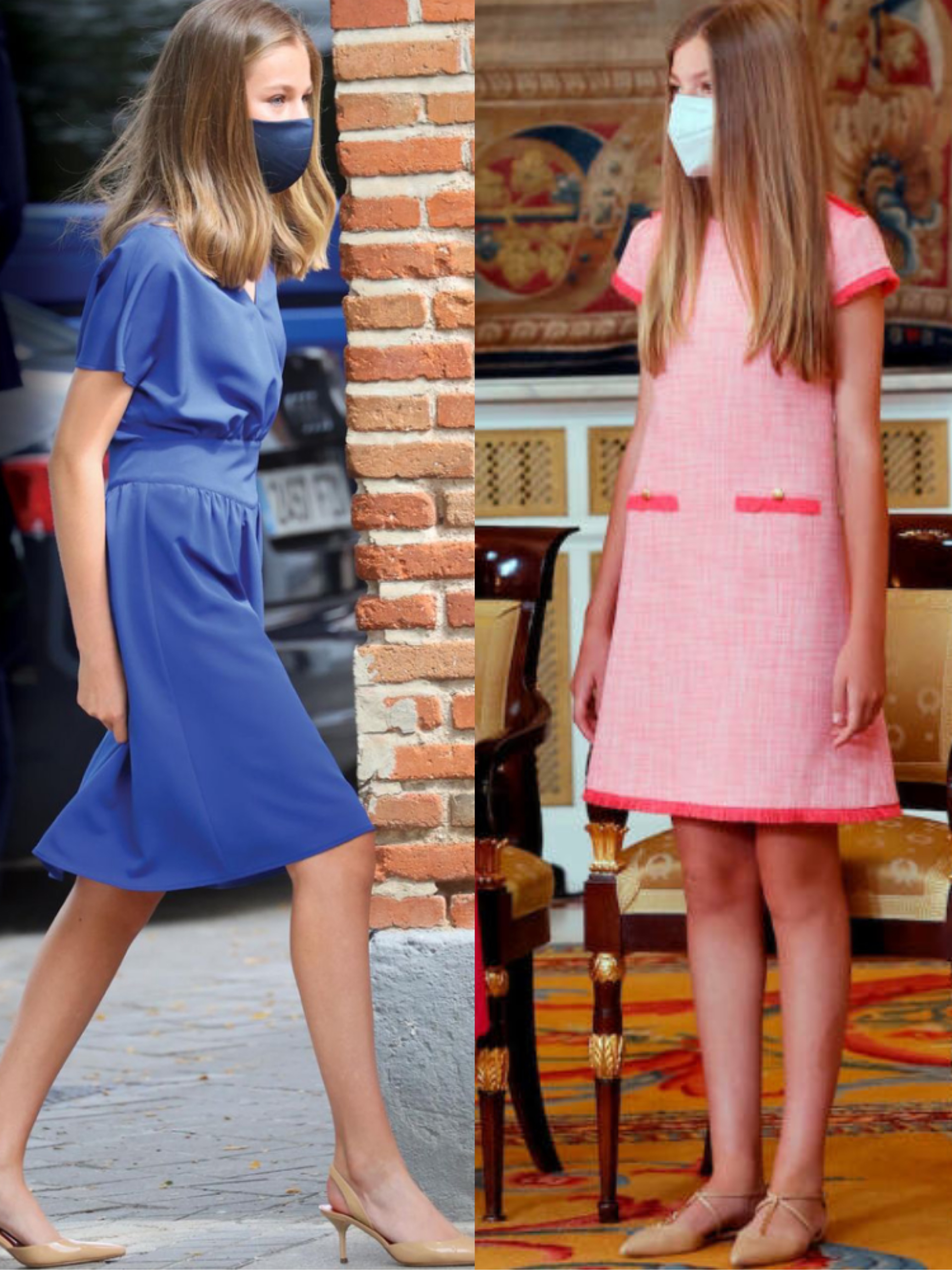 这是想开了?穿惯了Zara的莱后穿万元菲拉格慕红裙,也太美了吧