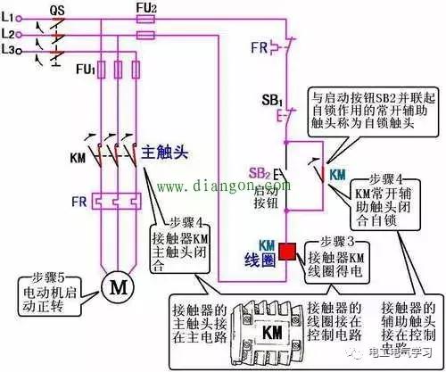 cjx2-1801交流接触器接线视频,cjt1-10交流接触器实物接线图解