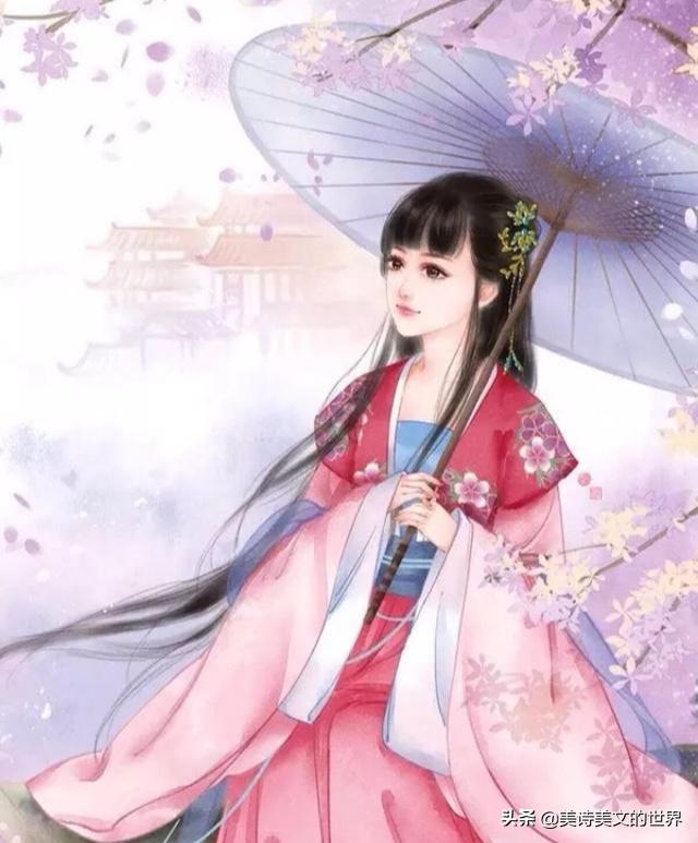 温庭筠绝美之作，其中10字被誉抵得上欧阳修几百字，美得令人心醉