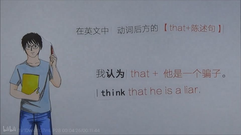 英语语法全英讲解宾语从句,人教版宾语从句知识点