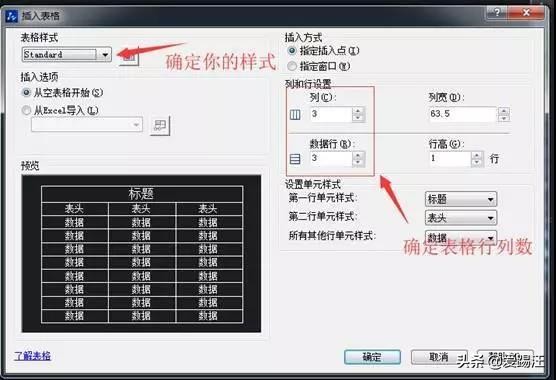 cad中的简单表格调整,cad绘制表格常用的基本方法