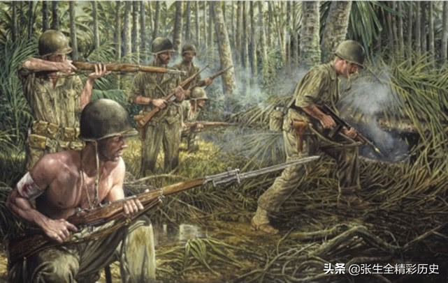 美军在太平洋战争中攻打海滩堡垒,美军被吊打最惨的一次