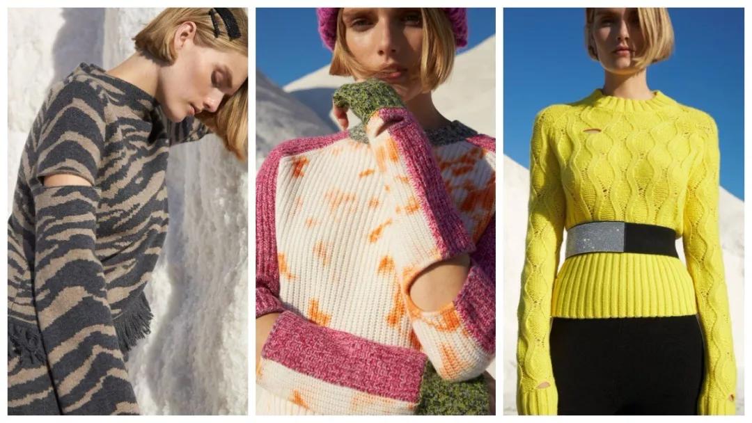 刘雯拉链毛衣哪个牌子好看,刘雯穿的熊图案毛衣