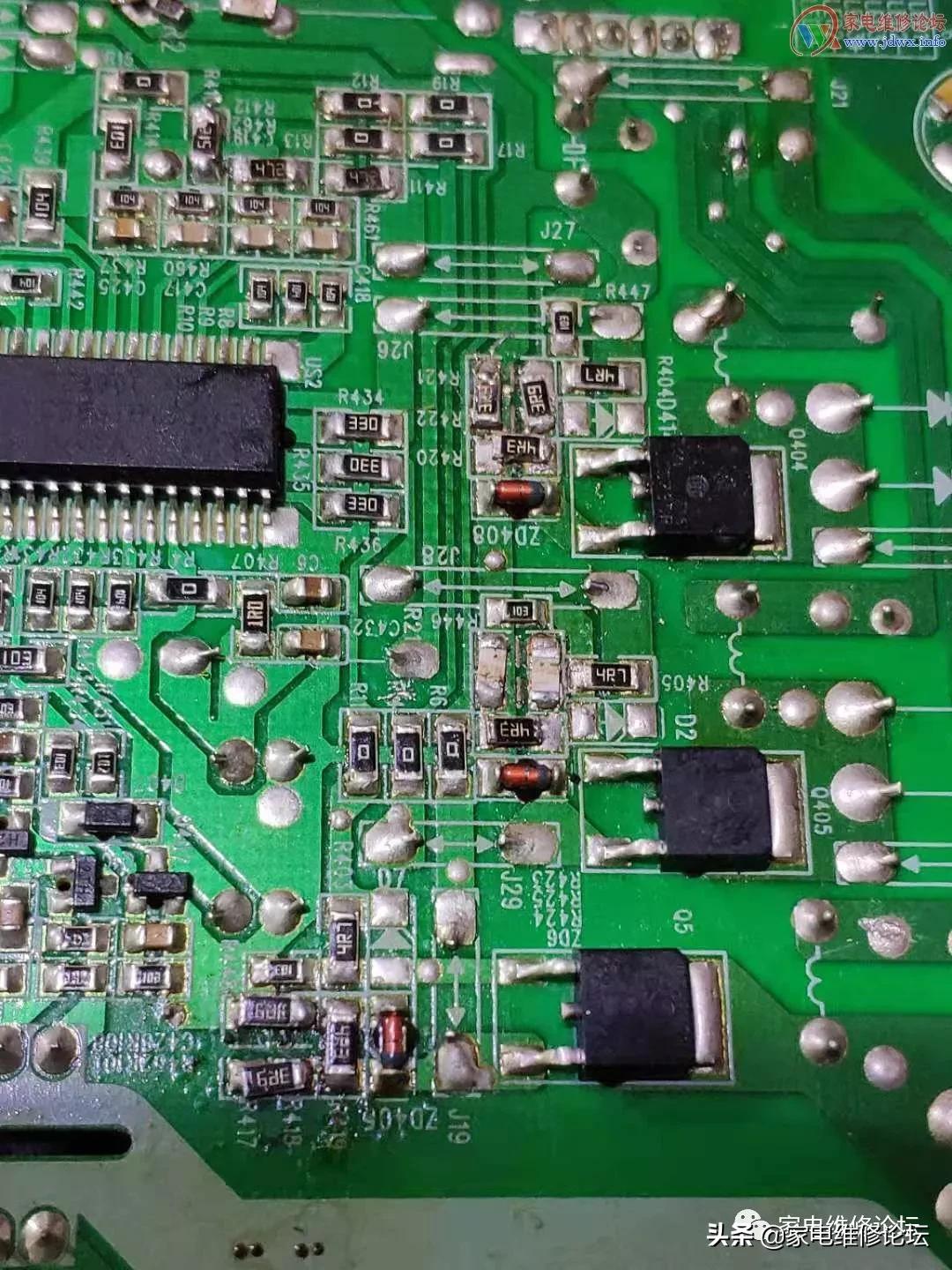 创维电视机50e6000换灯条全过程,创维电视50寸电源背光电路维修