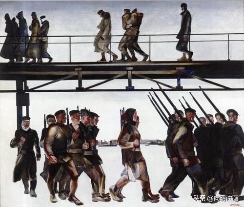 苏联人民艺术家,苏联画家亚历山大杰伊涅卡