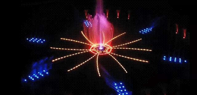 开封喷泉夜市,开封鼓楼观光夜市