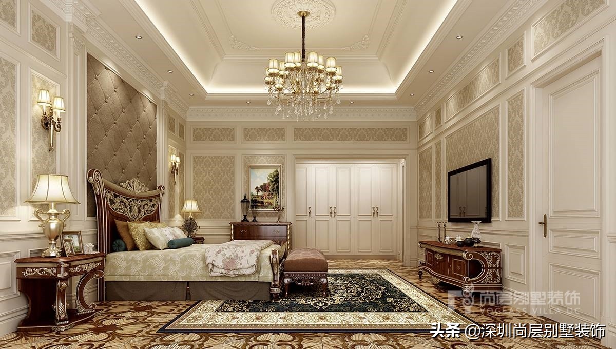 曦城豪宅装修效果图,深圳曦城别墅900万装修