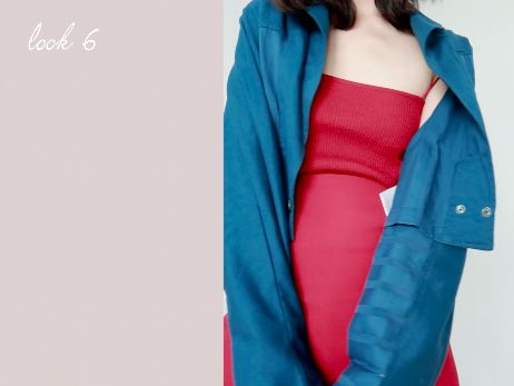 经典青色西装套裙秋冬穿搭,秋冬黑色西装连衣裙穿搭技巧