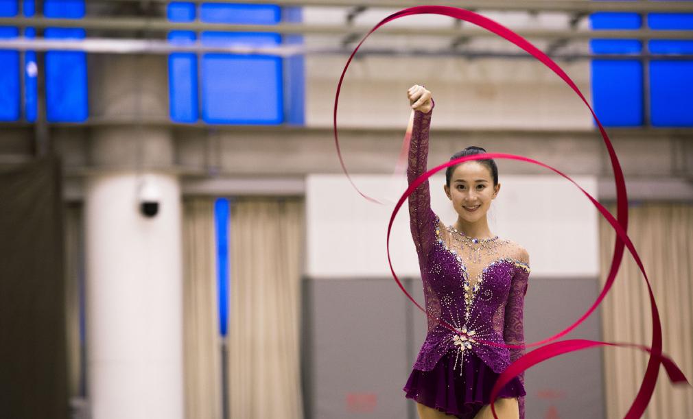 中国最美的体操运动员张豆豆,中国体操第一美人张豆豆