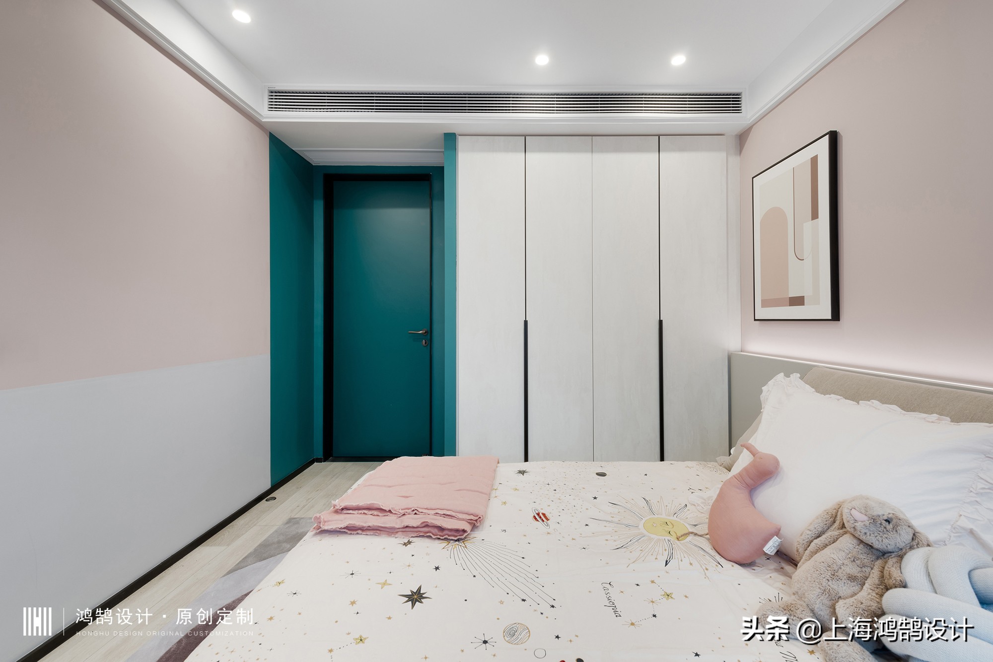 艺术家的室内软装设计案例,孟菲斯风格屏风软装