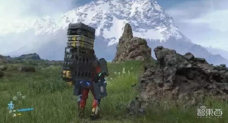 一个人背100斤外卖上楼不叫事,人工智能机器人送餐视频