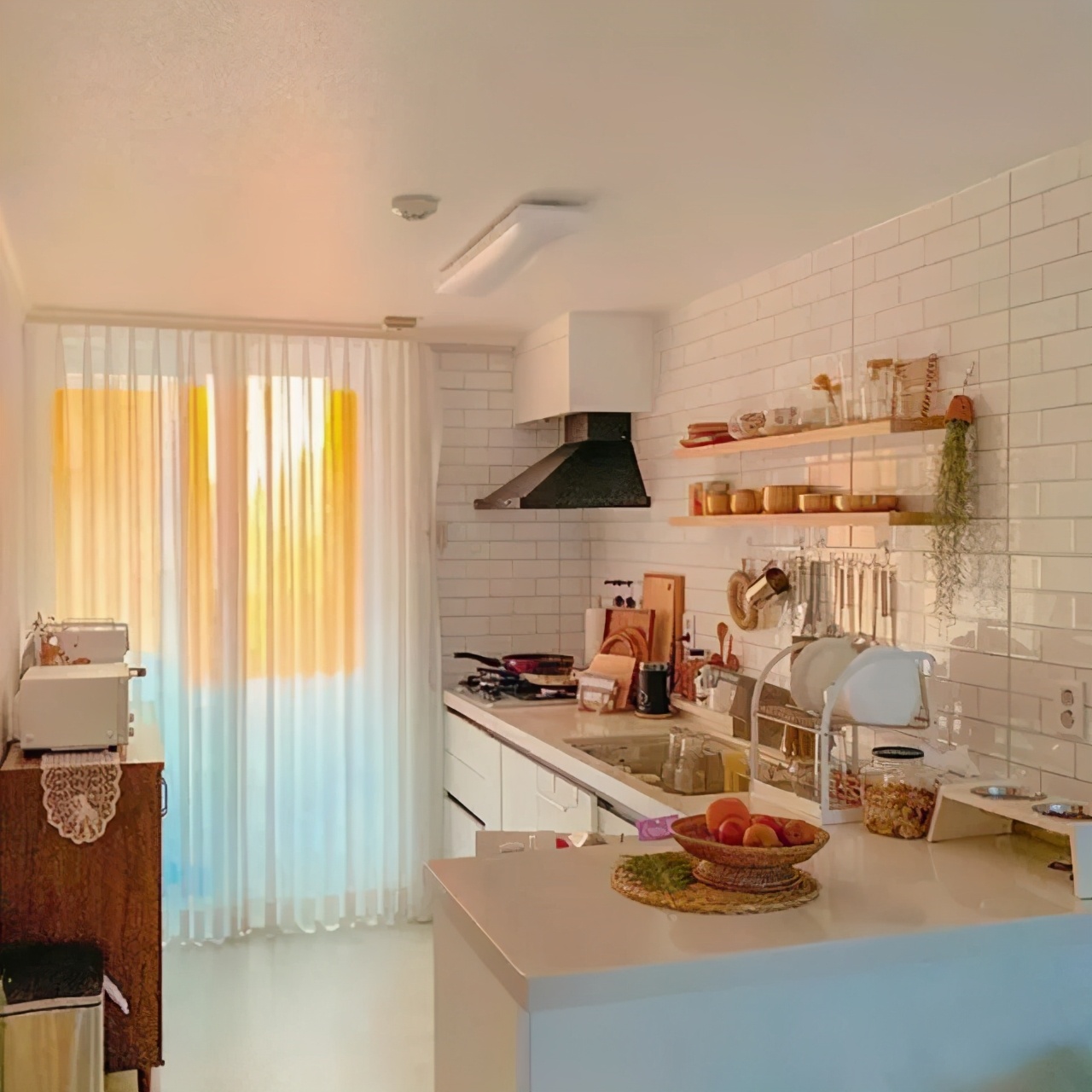 装修一家三口的温馨小窝,韩国家庭的装修风格