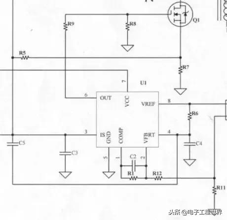 tl494开关电源工作原理和元件组成,元件最少的开关电源原理图