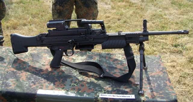 德国mg42通用机枪现代版,mg42机枪有多厉害