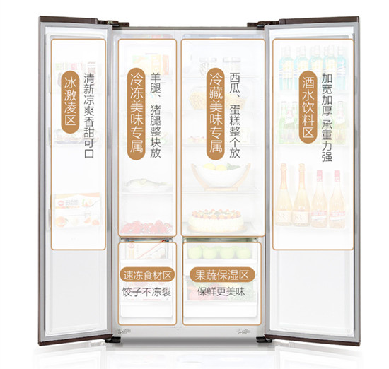 晶弘冰箱425升的直冷每天耗四度电,格力晶弘冰箱bcd-458wpqg2