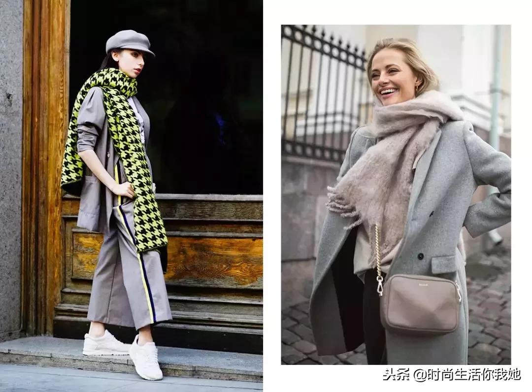 你穿“大衣+围巾”的样子，帅呆了！