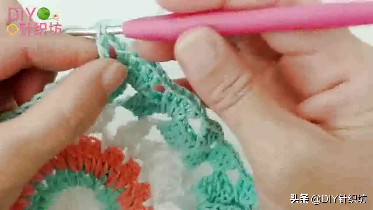 小红书同款餐垫钩织教程,餐桌垫钩织教程简单好看