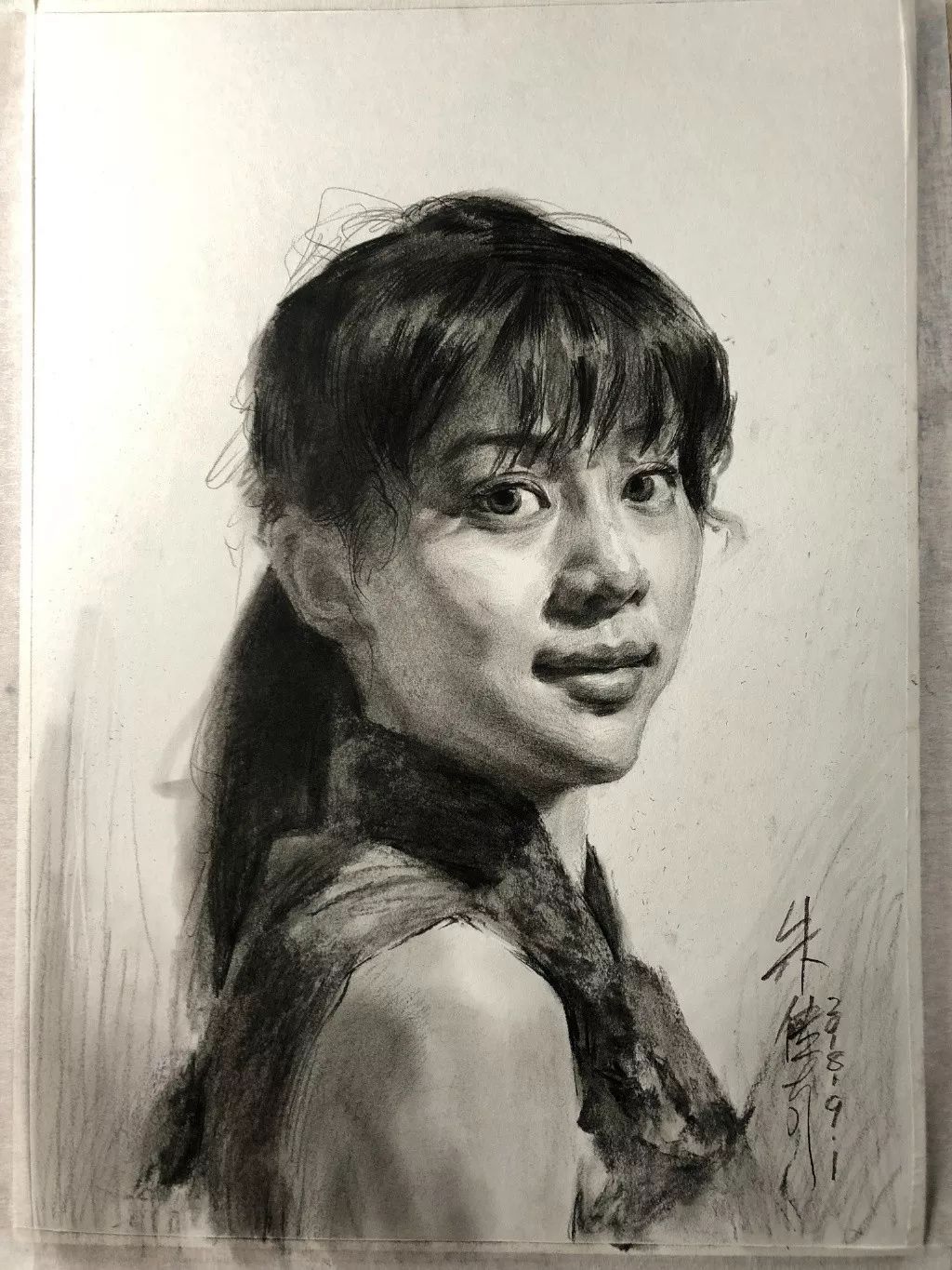 央美朱传奇试卷,央美朱传奇当年的作品