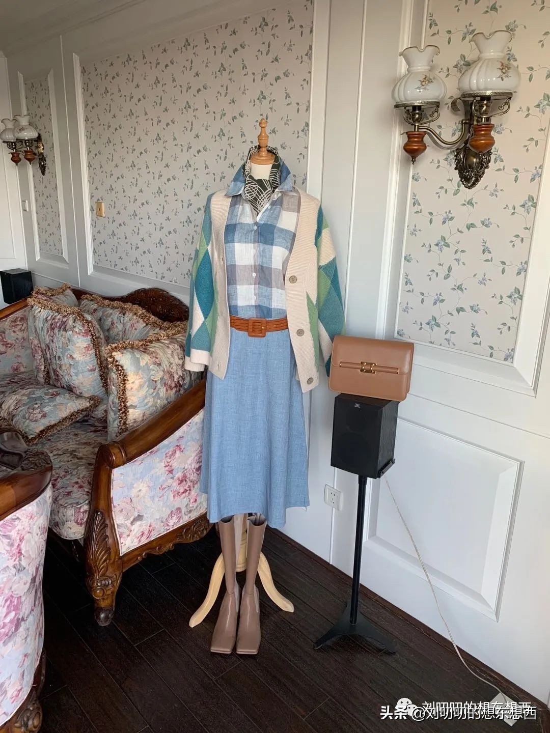 格纹怎么搭配,搭配格纹