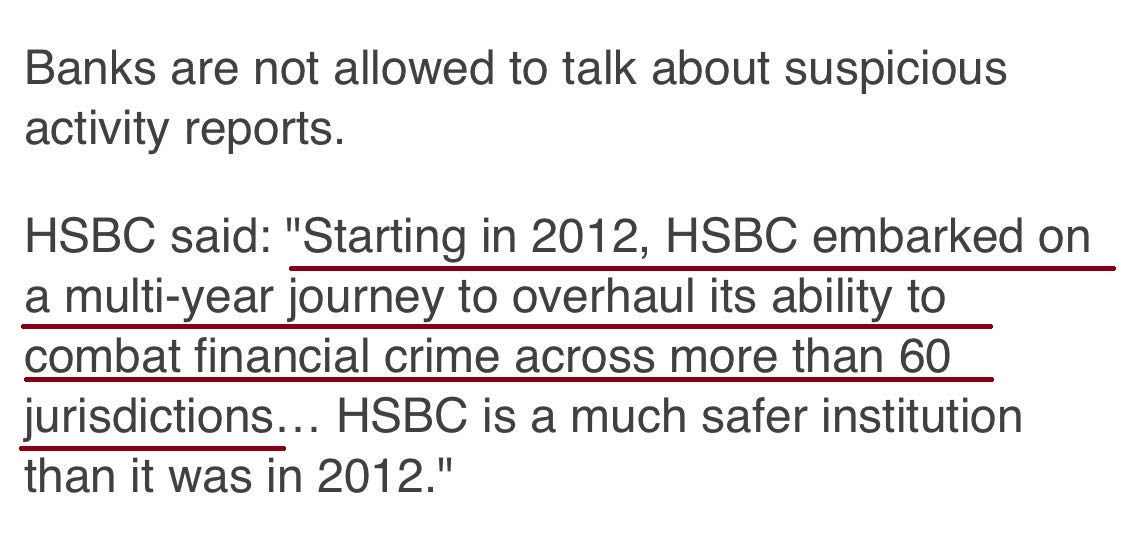 汇丰银行事件处理结果,汇丰银行因洗钱被罚