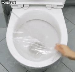 马桶堵了没有马桶栓保鲜膜,马桶堵了封保鲜膜