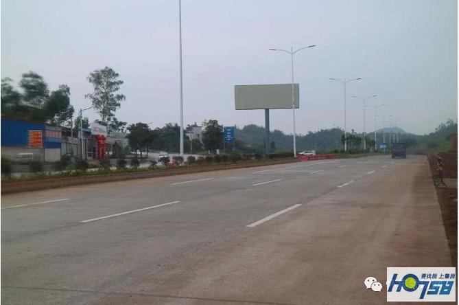 怀集高铁片区3条路建成通车,怀集闸岗路通车