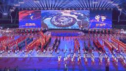 安徽省运动会淮北市代表团,安徽省第十五届运动会淮北入场