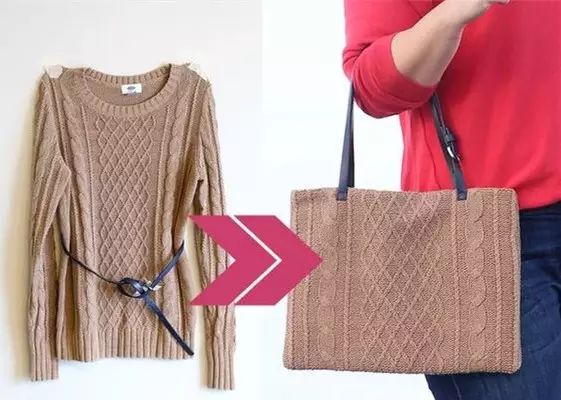 旧毛衣的妙用图片,于姐旧毛衣改造帽子的最新妙招