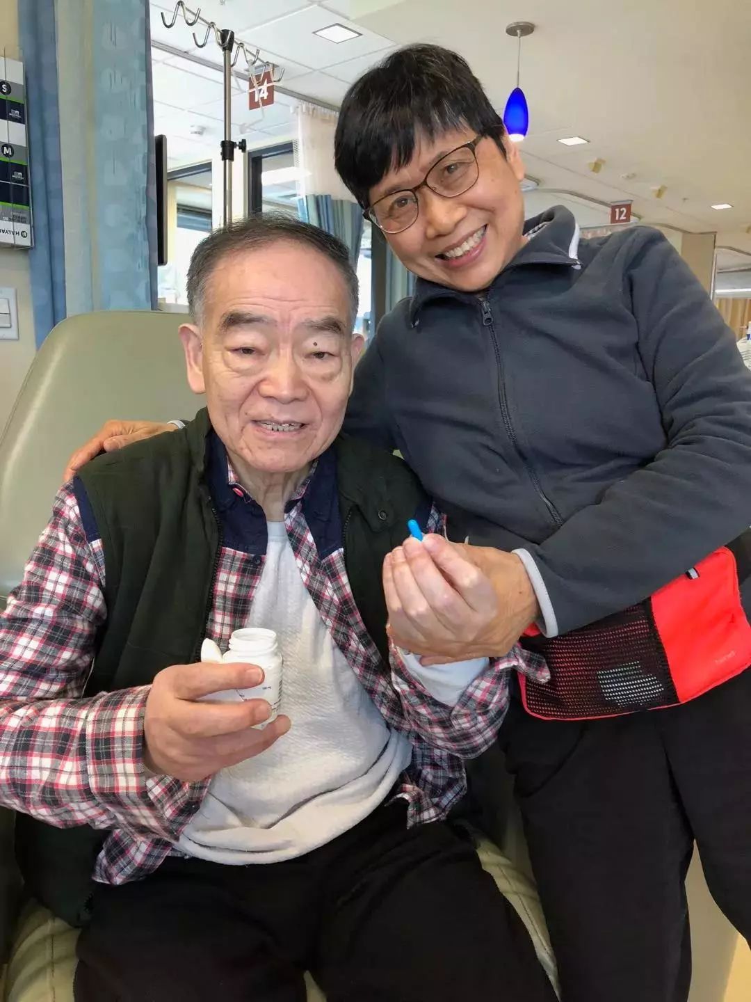 在美国治肺癌,左晖在美国治疗肺癌