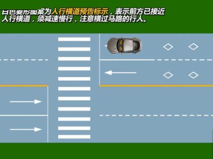 路面标志标线图解,高速公路路面标志标线图解