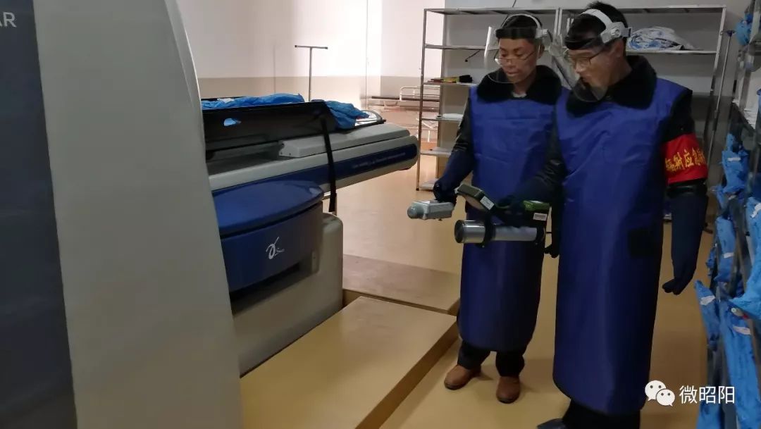 “新中医院射线泄漏？”No!那是在进行辐射事故应急演习！