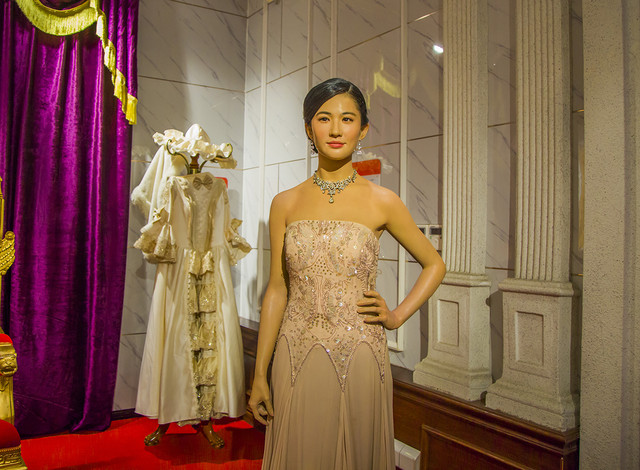 刘亦菲武汉杜莎夫人蜡像馆,武汉杜莎夫人蜡像馆达芬奇