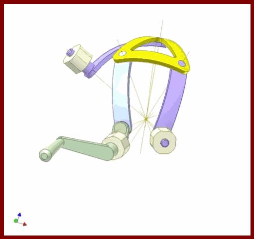 较复杂一点的四杆机构,常见的四杆机构如何演绎