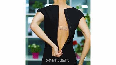 衣服拉链坏了一根吸管就能修,吸管修复拉链的方法