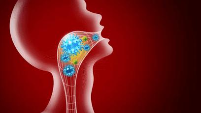 20年烟民咽喉发黑，瑞士专业医师推荐！一喷杀菌99.9%，止咳清痰排烟毒