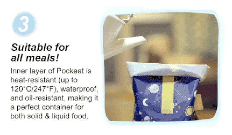 可以代替便当盒的食物袋,超实用便当袋