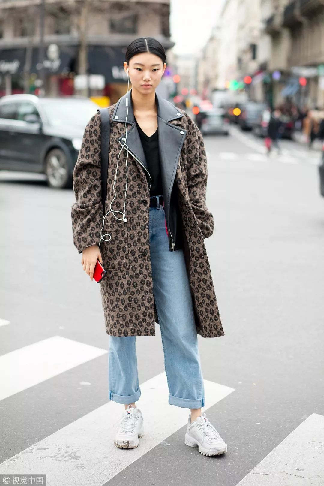 秋季长外套的多种穿法,外套太长了怎么穿才好看