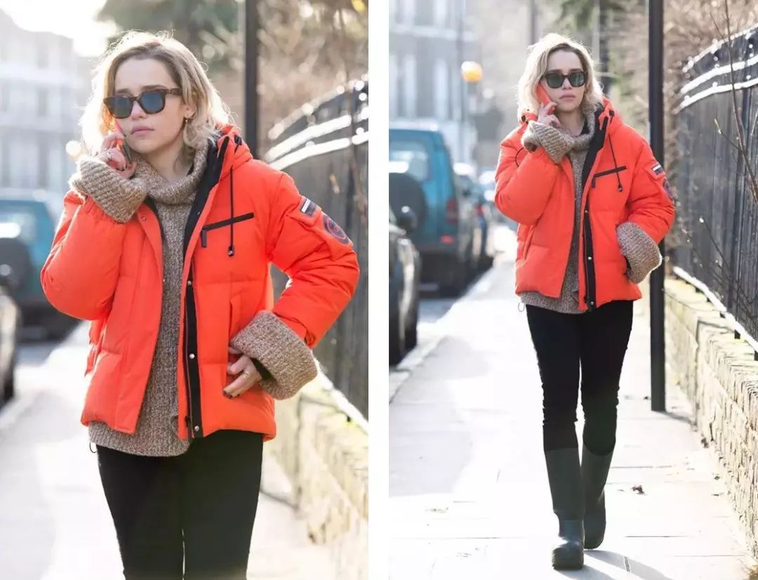 伦敦没羽绒服么？为啥龙妈小雀斑穿波司登？