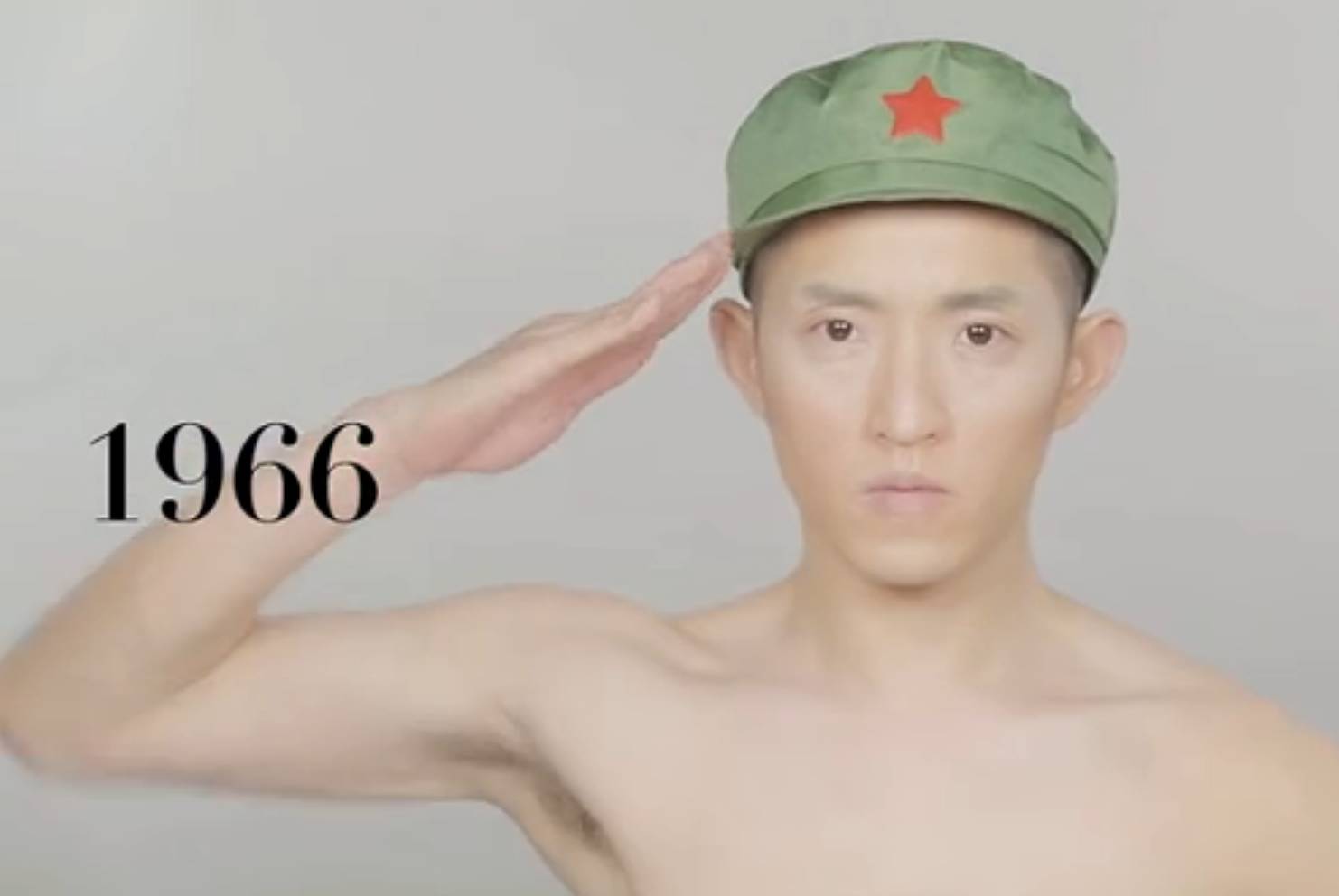 100年间中国男人发型变化原视频,男士发型变化