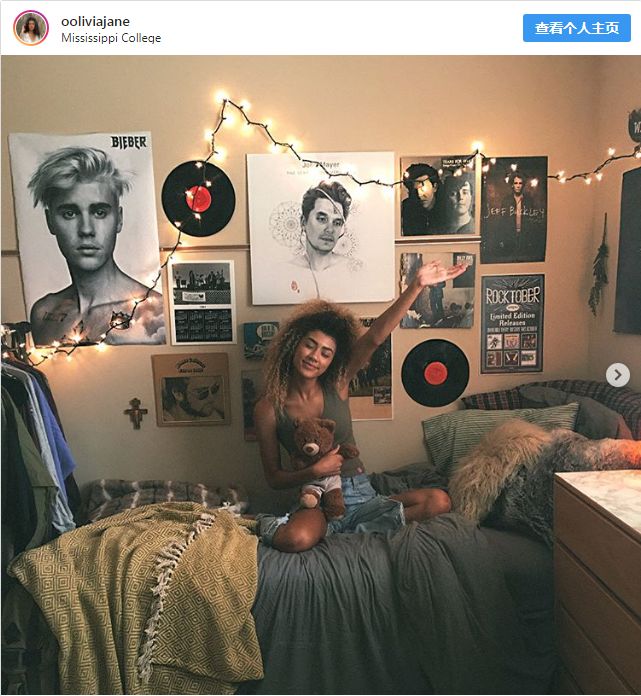 比较火的大学寝室,ins上的大学宿舍