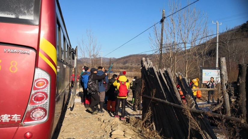 汪清天一户外12月30日登鹰嘴砬子精彩回放