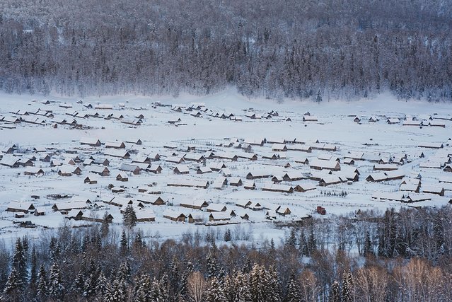 冬日喀纳斯，梦中的冰雪童话世界
