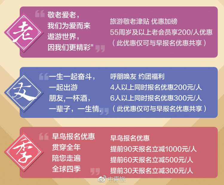 中青旅春节旅游,春暖花开出游