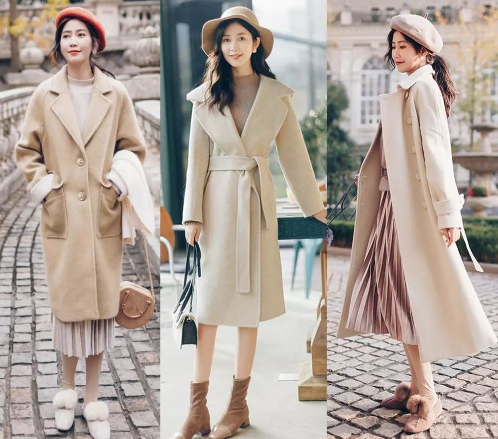 秋冬各种大衣穿搭,各种款式大衣穿搭