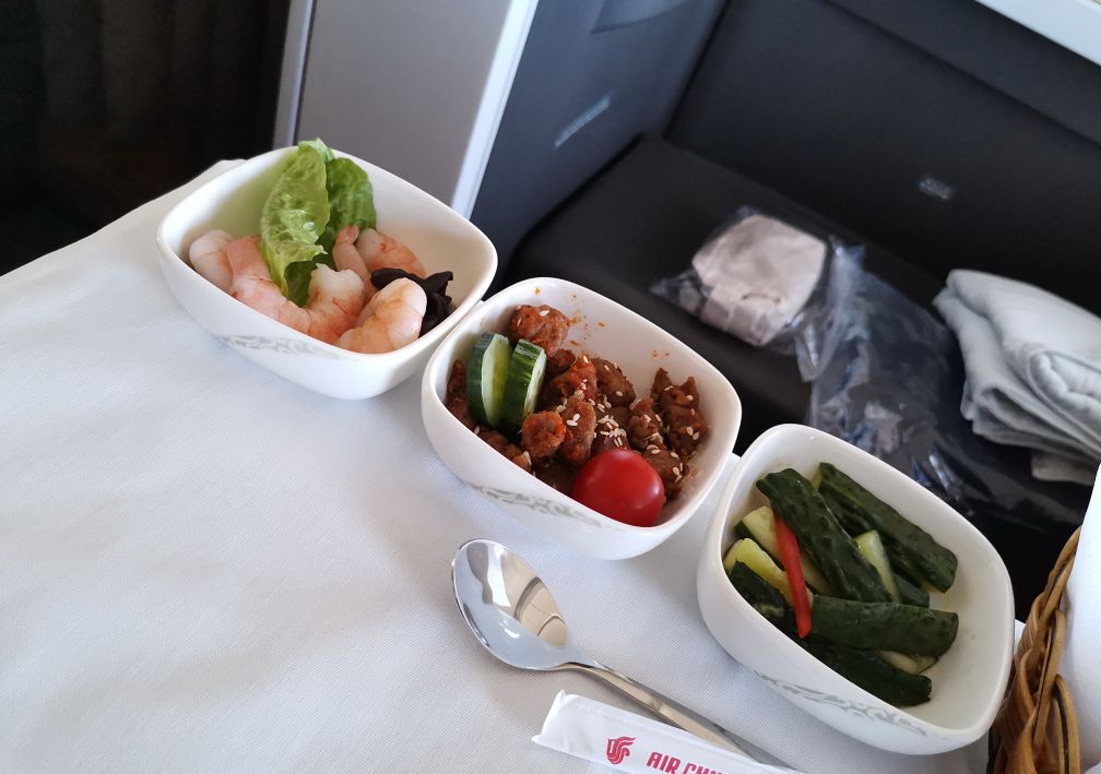 中国国际航空头等舱体验,国航波音747头等舱和公务舱的区别