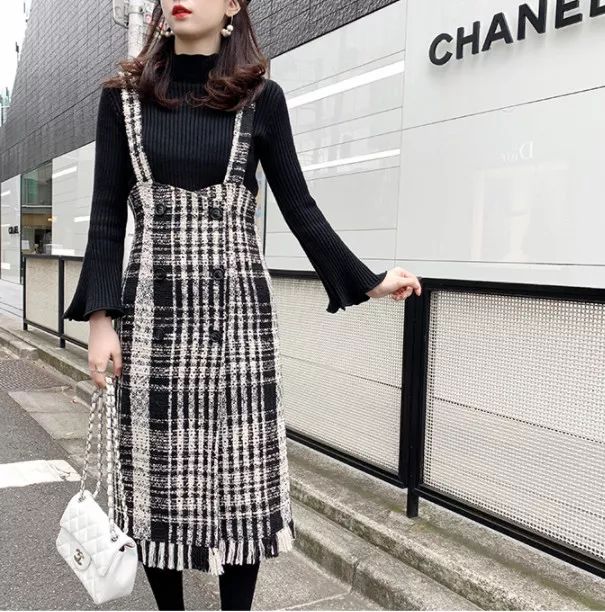 最全裙子搭配技巧,冬天穿长款裙子的穿搭技巧