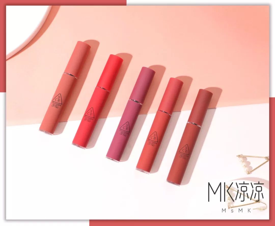 3ce网红透明口红,网红3ce丝绒唇釉